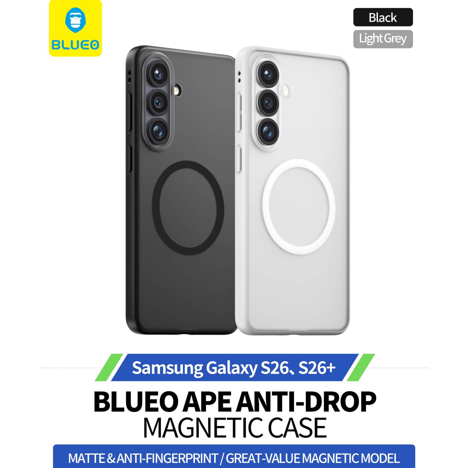 قاب بلو Blueo Ape Legend Anti-Drop Phone Case With Magnetic Samsung  با مگ سیف